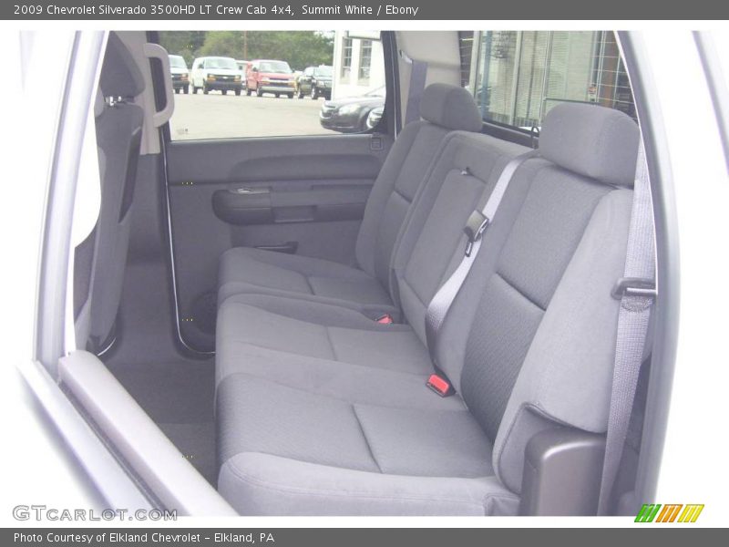 Summit White / Ebony 2009 Chevrolet Silverado 3500HD LT Crew Cab 4x4