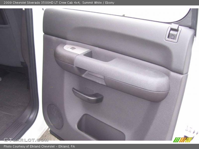 Summit White / Ebony 2009 Chevrolet Silverado 3500HD LT Crew Cab 4x4
