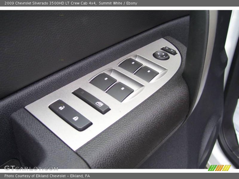 Summit White / Ebony 2009 Chevrolet Silverado 3500HD LT Crew Cab 4x4