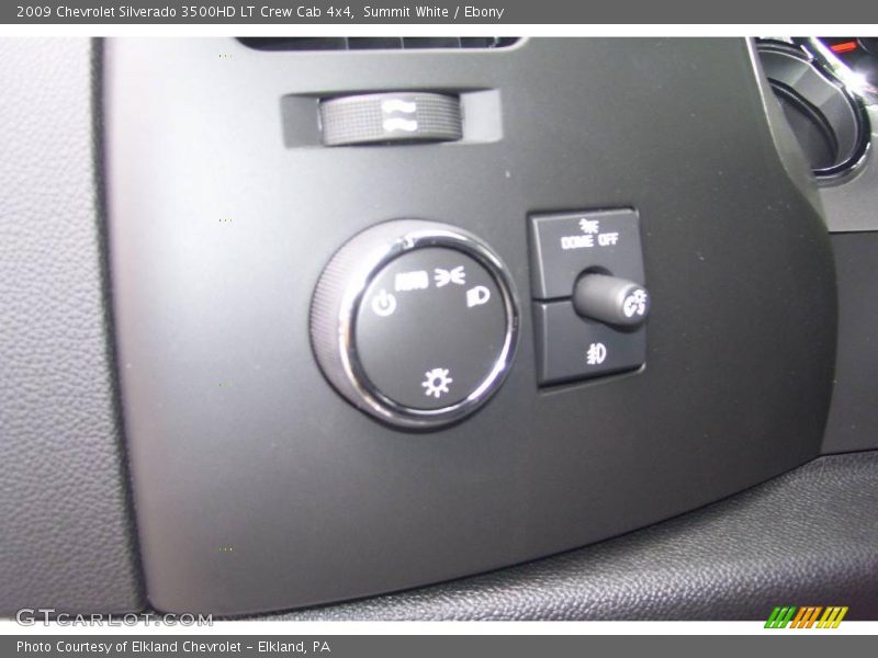 Summit White / Ebony 2009 Chevrolet Silverado 3500HD LT Crew Cab 4x4