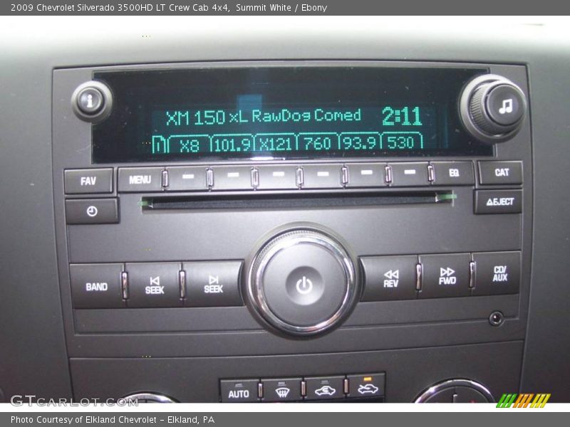 Summit White / Ebony 2009 Chevrolet Silverado 3500HD LT Crew Cab 4x4