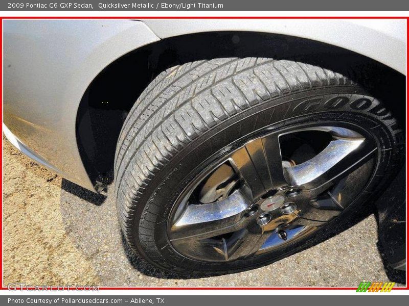 Quicksilver Metallic / Ebony/Light Titanium 2009 Pontiac G6 GXP Sedan