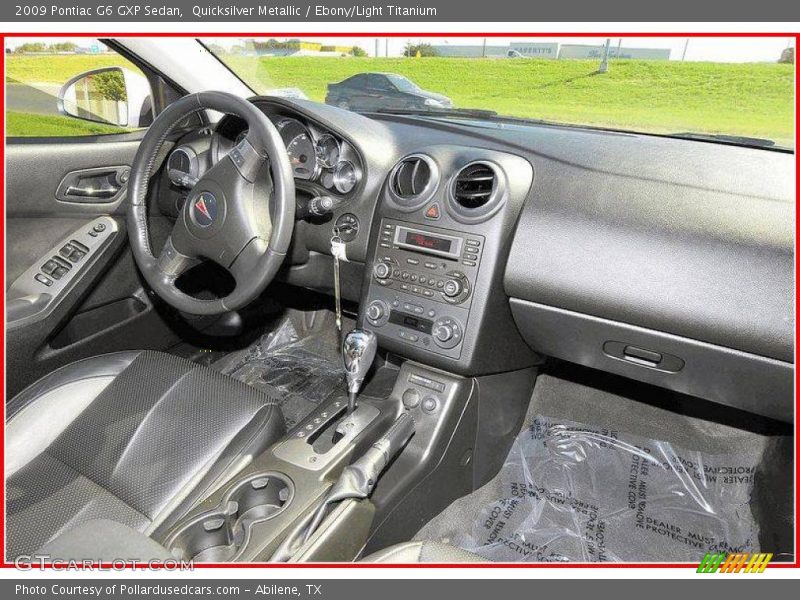 Quicksilver Metallic / Ebony/Light Titanium 2009 Pontiac G6 GXP Sedan