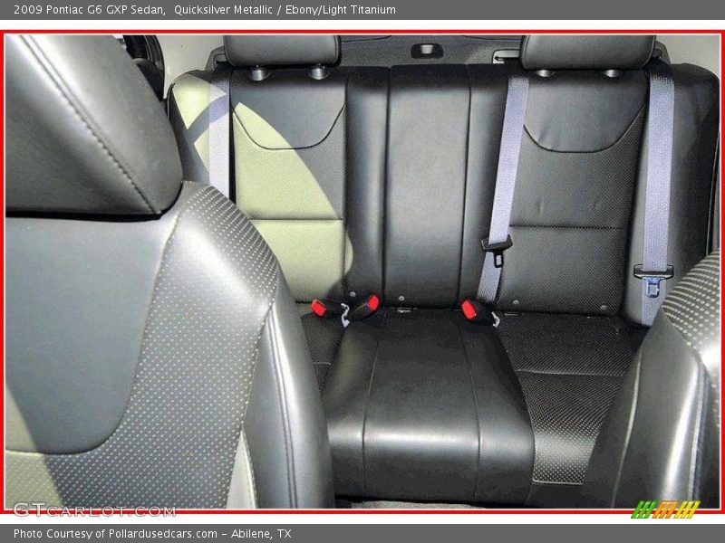 Quicksilver Metallic / Ebony/Light Titanium 2009 Pontiac G6 GXP Sedan