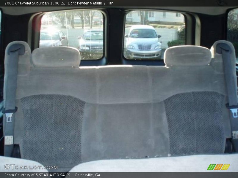 Light Pewter Metallic / Tan 2001 Chevrolet Suburban 1500 LS