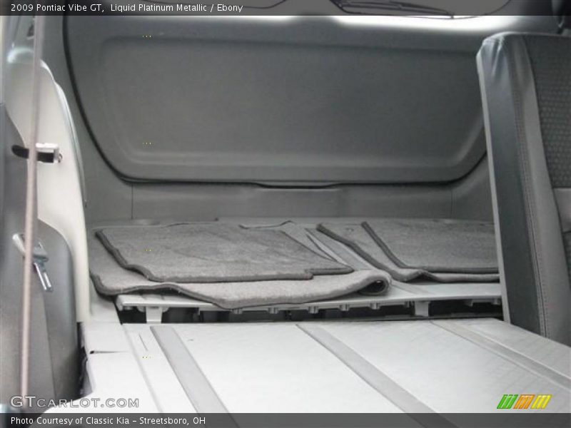 Liquid Platinum Metallic / Ebony 2009 Pontiac Vibe GT