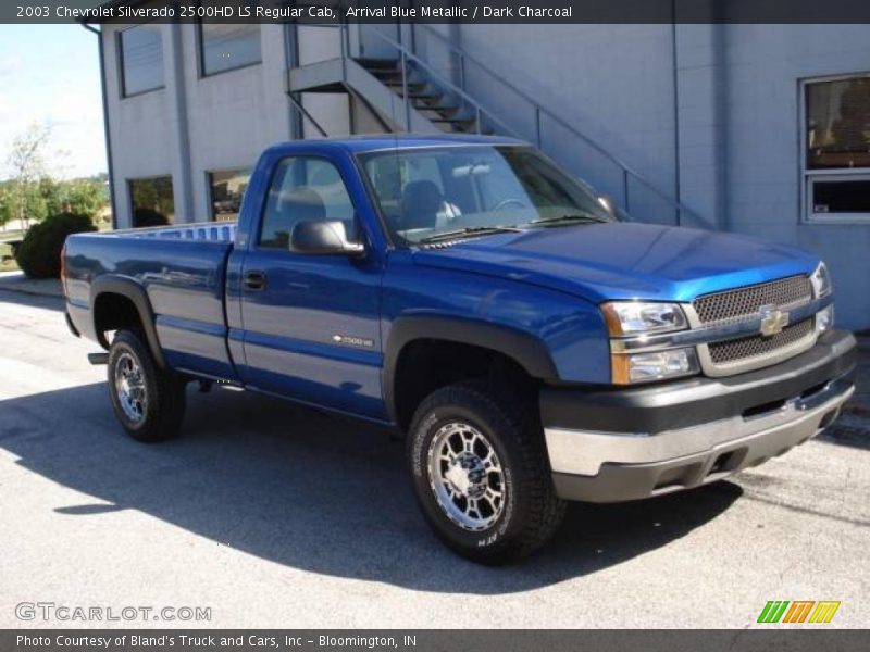 Arrival Blue Metallic / Dark Charcoal 2003 Chevrolet Silverado 2500HD LS Regular Cab