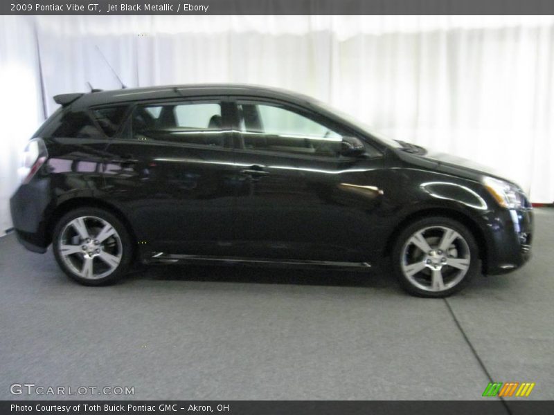 Jet Black Metallic / Ebony 2009 Pontiac Vibe GT