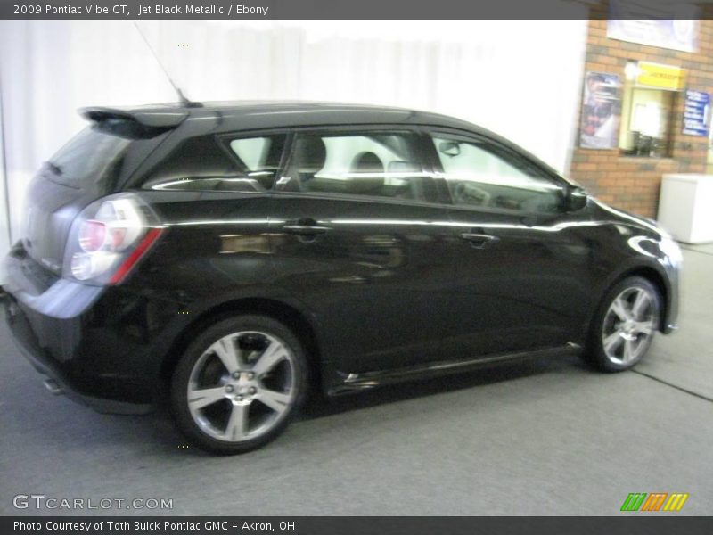 Jet Black Metallic / Ebony 2009 Pontiac Vibe GT
