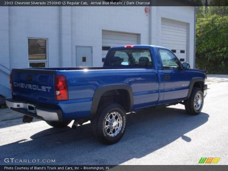 Arrival Blue Metallic / Dark Charcoal 2003 Chevrolet Silverado 2500HD LS Regular Cab