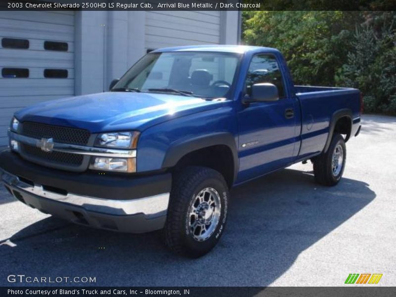 Arrival Blue Metallic / Dark Charcoal 2003 Chevrolet Silverado 2500HD LS Regular Cab