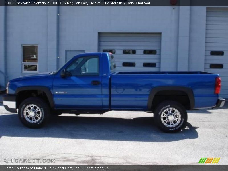 Arrival Blue Metallic / Dark Charcoal 2003 Chevrolet Silverado 2500HD LS Regular Cab