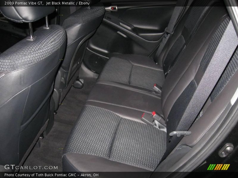Jet Black Metallic / Ebony 2009 Pontiac Vibe GT