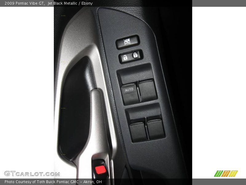 Jet Black Metallic / Ebony 2009 Pontiac Vibe GT