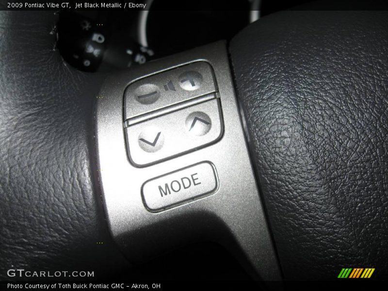 Jet Black Metallic / Ebony 2009 Pontiac Vibe GT