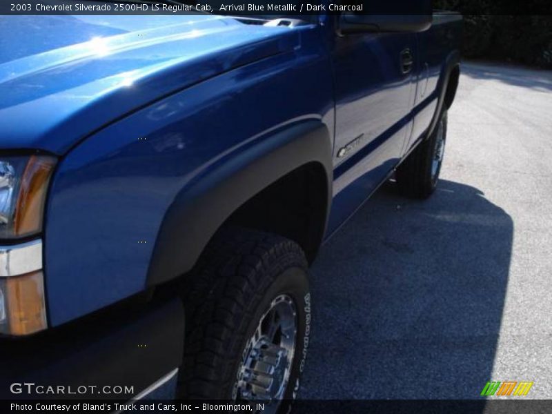 Arrival Blue Metallic / Dark Charcoal 2003 Chevrolet Silverado 2500HD LS Regular Cab