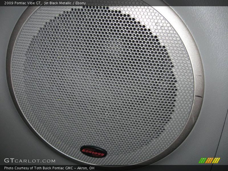 Jet Black Metallic / Ebony 2009 Pontiac Vibe GT