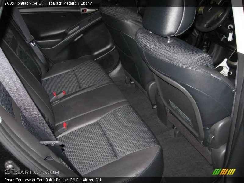 Jet Black Metallic / Ebony 2009 Pontiac Vibe GT