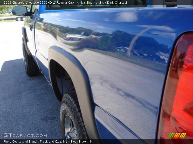 Arrival Blue Metallic / Dark Charcoal 2003 Chevrolet Silverado 2500HD LS Regular Cab