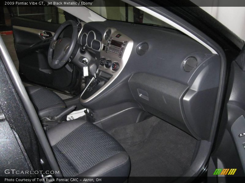Jet Black Metallic / Ebony 2009 Pontiac Vibe GT