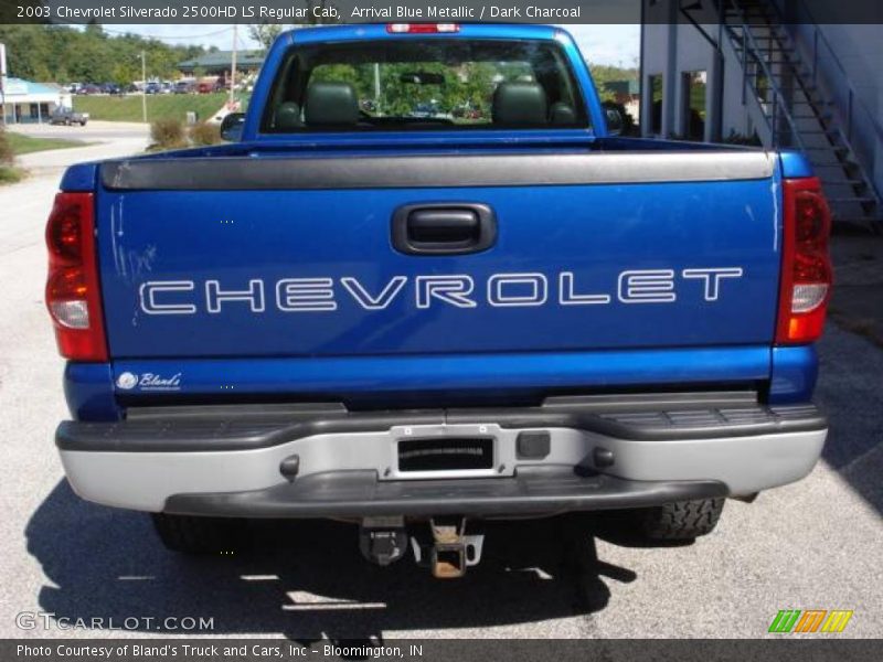 Arrival Blue Metallic / Dark Charcoal 2003 Chevrolet Silverado 2500HD LS Regular Cab