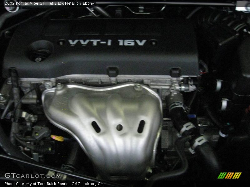 Jet Black Metallic / Ebony 2009 Pontiac Vibe GT