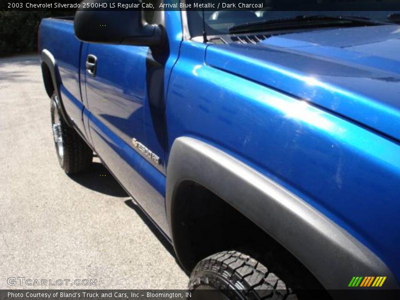 Arrival Blue Metallic / Dark Charcoal 2003 Chevrolet Silverado 2500HD LS Regular Cab