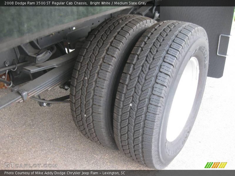 Bright White / Medium Slate Gray 2008 Dodge Ram 3500 ST Regular Cab Chassis