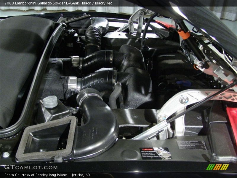 Black / Black/Red 2008 Lamborghini Gallardo Spyder E-Gear