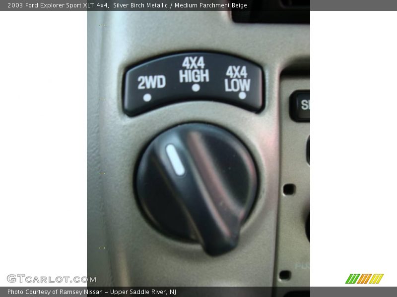 Silver Birch Metallic / Medium Parchment Beige 2003 Ford Explorer Sport XLT 4x4