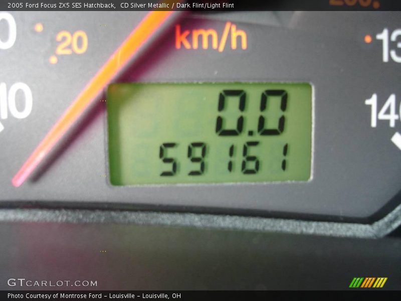 CD Silver Metallic / Dark Flint/Light Flint 2005 Ford Focus ZX5 SES Hatchback