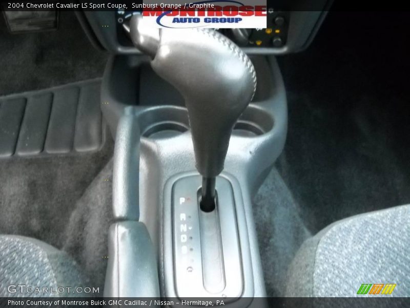 Sunburst Orange / Graphite 2004 Chevrolet Cavalier LS Sport Coupe