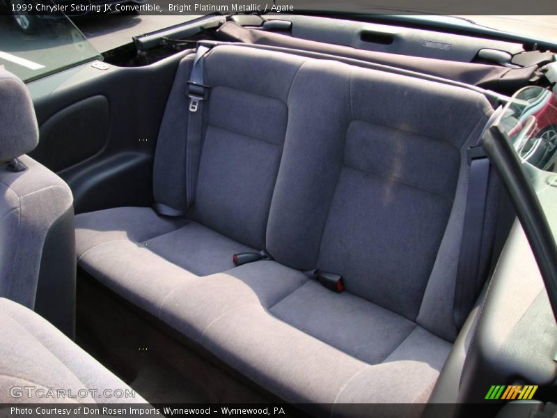 Bright Platinum Metallic / Agate 1999 Chrysler Sebring JX Convertible
