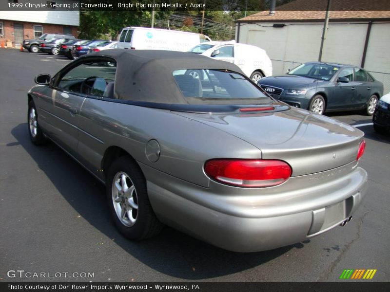 Bright Platinum Metallic / Agate 1999 Chrysler Sebring JX Convertible