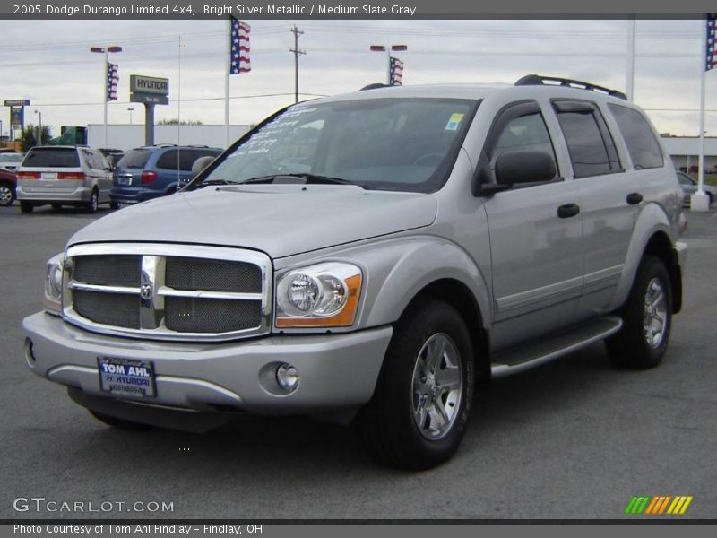 Bright Silver Metallic / Medium Slate Gray 2005 Dodge Durango Limited 4x4
