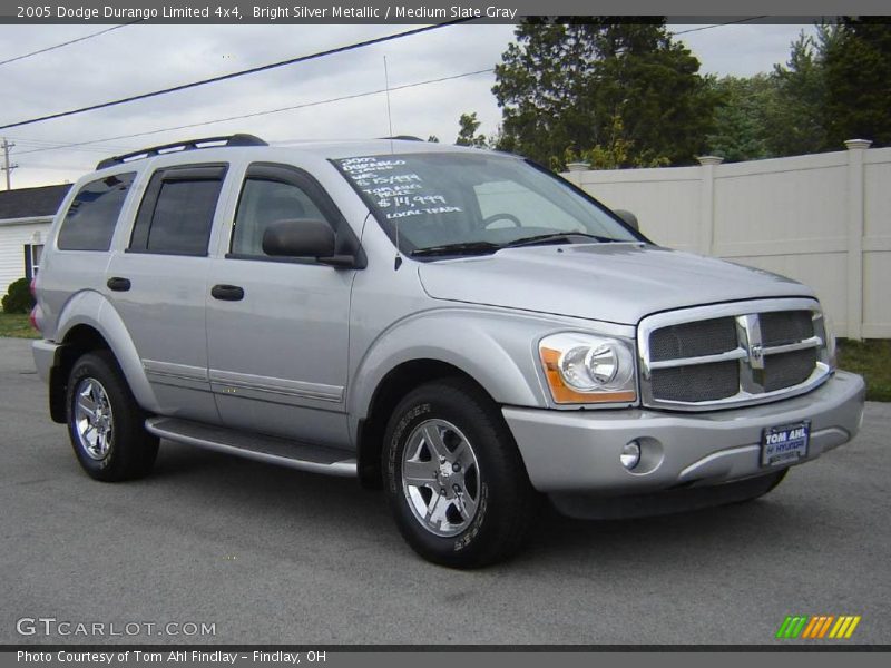 Bright Silver Metallic / Medium Slate Gray 2005 Dodge Durango Limited 4x4