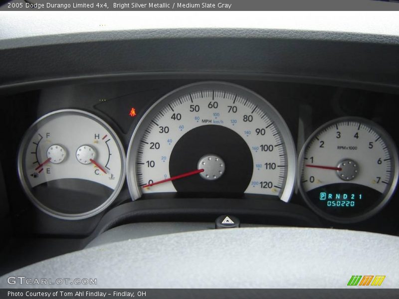 Bright Silver Metallic / Medium Slate Gray 2005 Dodge Durango Limited 4x4