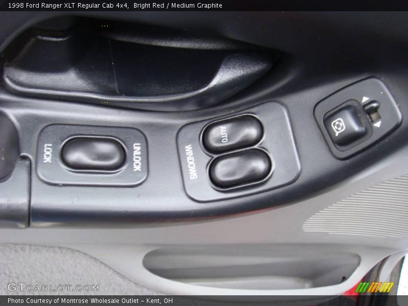 Bright Red / Medium Graphite 1998 Ford Ranger XLT Regular Cab 4x4