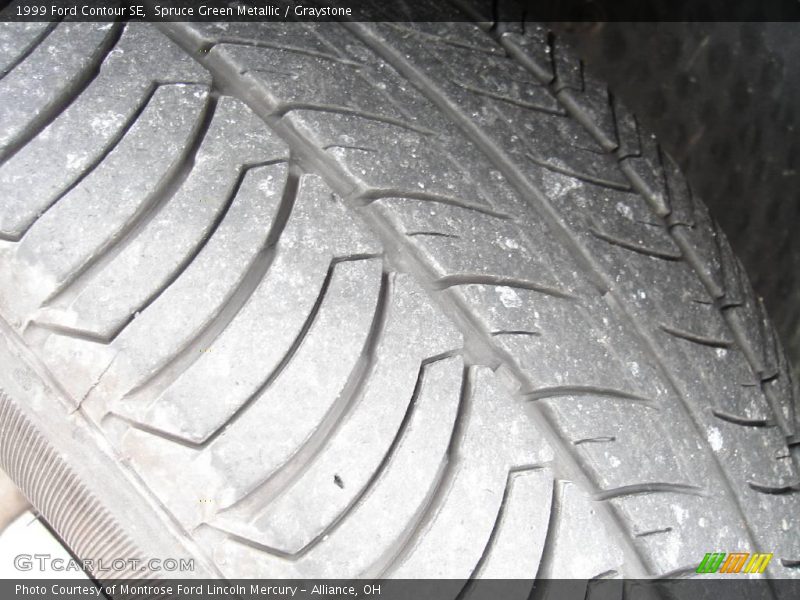 Spruce Green Metallic / Graystone 1999 Ford Contour SE
