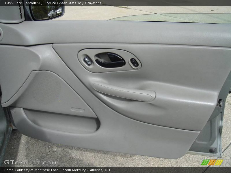 Spruce Green Metallic / Graystone 1999 Ford Contour SE