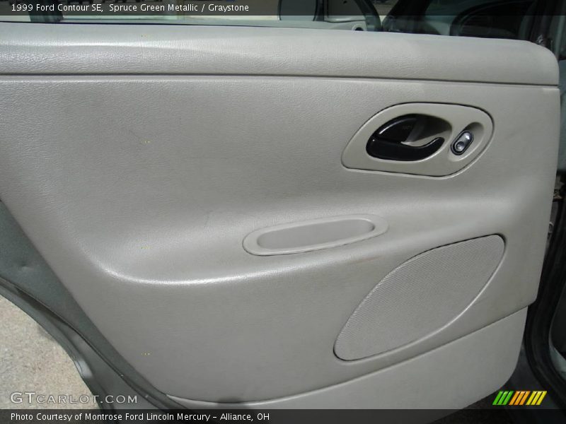 Spruce Green Metallic / Graystone 1999 Ford Contour SE