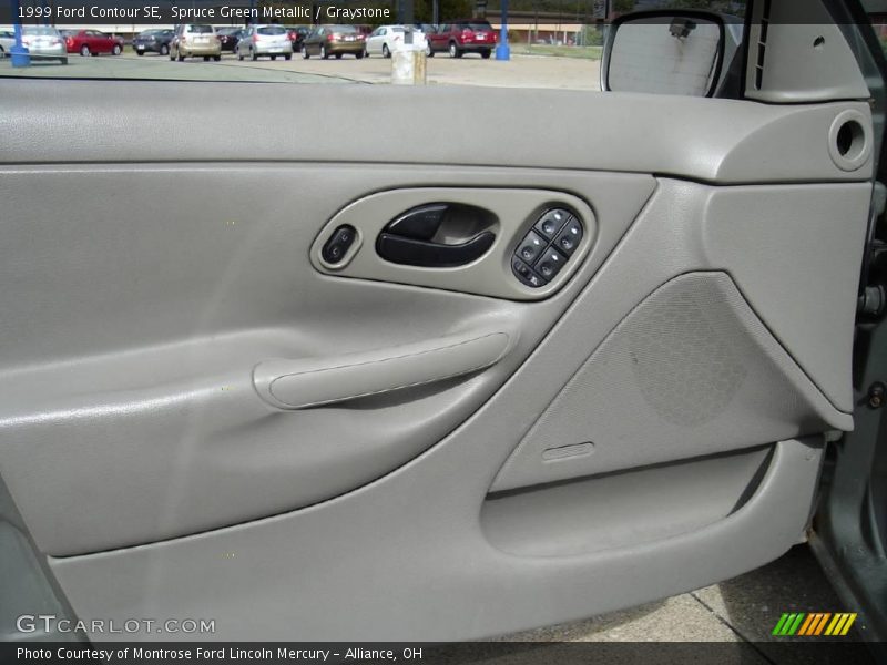 Spruce Green Metallic / Graystone 1999 Ford Contour SE