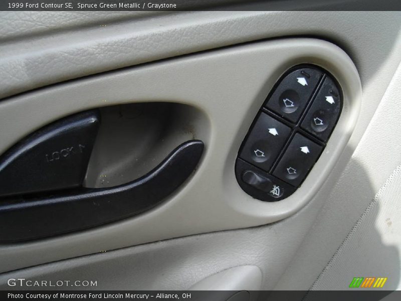 Spruce Green Metallic / Graystone 1999 Ford Contour SE