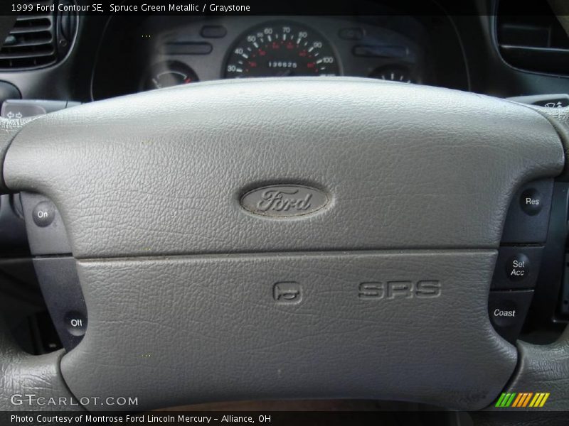 Spruce Green Metallic / Graystone 1999 Ford Contour SE