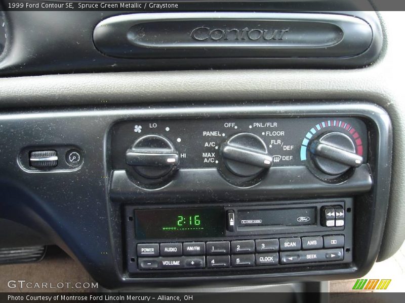 Spruce Green Metallic / Graystone 1999 Ford Contour SE