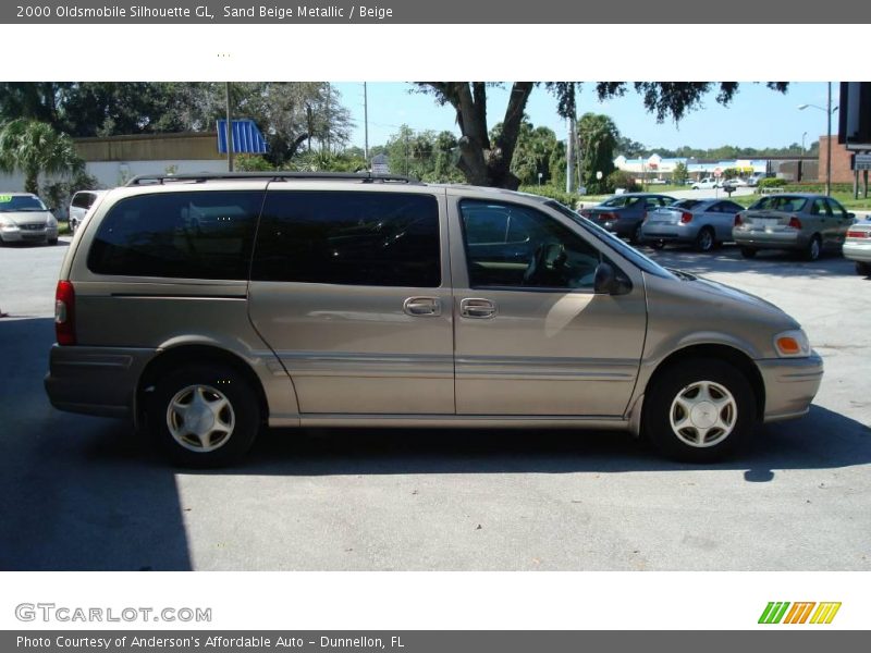 Sand Beige Metallic / Beige 2000 Oldsmobile Silhouette GL