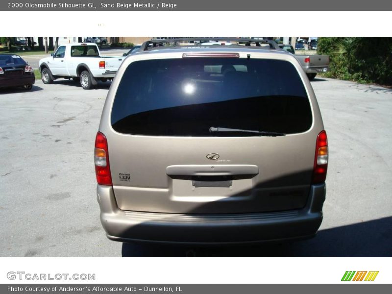 Sand Beige Metallic / Beige 2000 Oldsmobile Silhouette GL