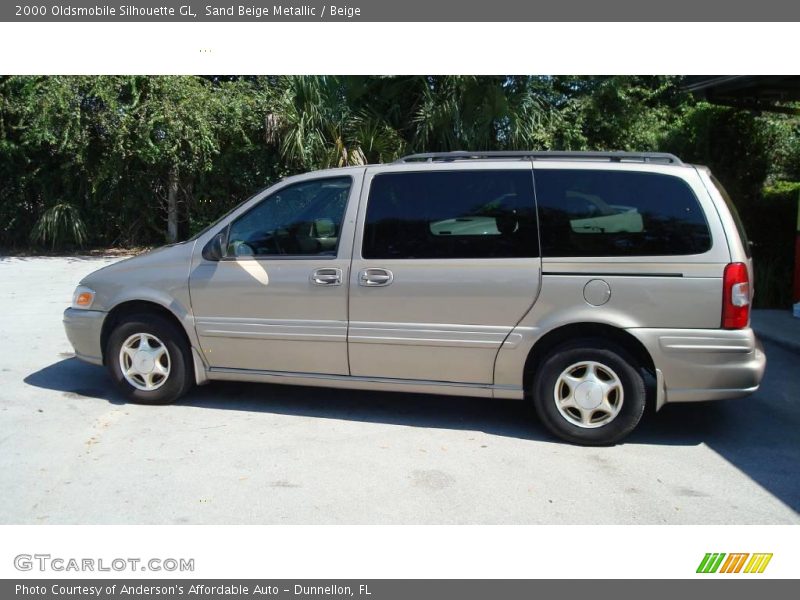 Sand Beige Metallic / Beige 2000 Oldsmobile Silhouette GL