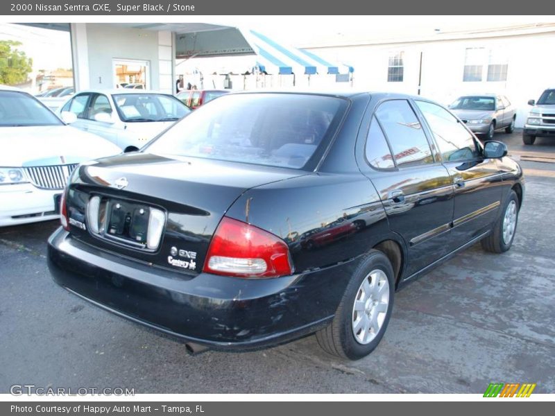 Super Black / Stone 2000 Nissan Sentra GXE