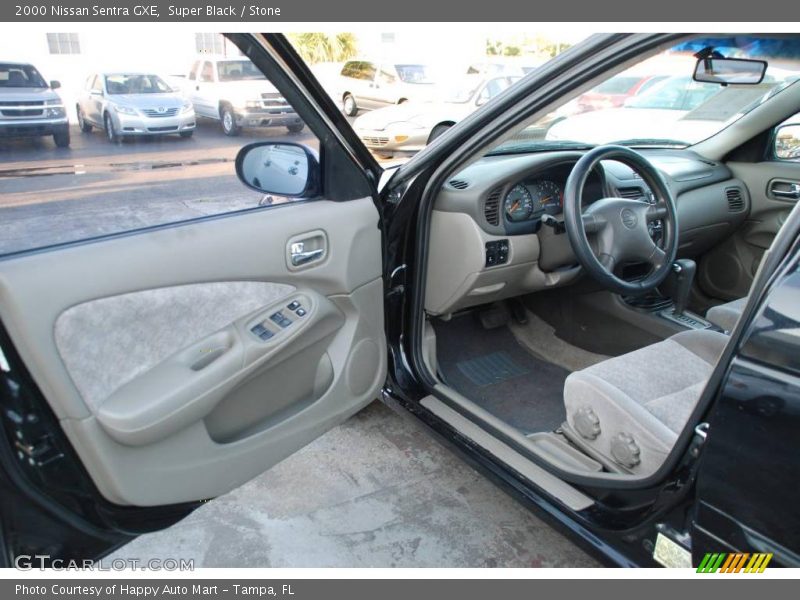 Super Black / Stone 2000 Nissan Sentra GXE